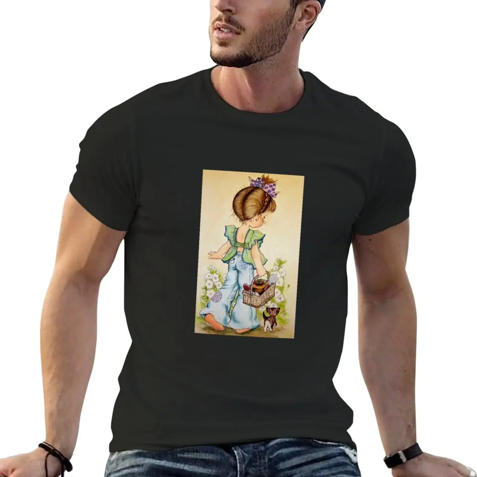 

sarah kay T-Shirt vintage anime shirt Aesthetic clothing men clothings