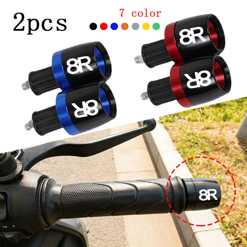 Empuñaduras de manillar de motocicleta, tapones de extremo de manillar para accesorios Suzuki GSX-8R GSX 8R GSX-R