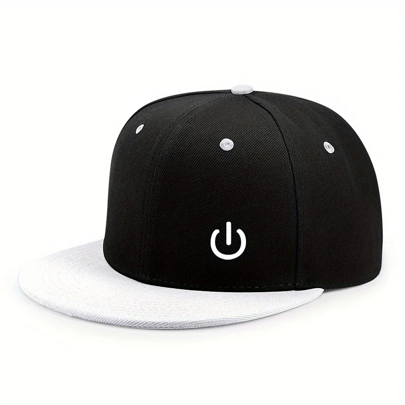 Modische und trendige Outdoor-Alltags-personalisierte lässige vielseitige Baseballkappe mit flacher Krempe für Männer und Frauen für Reisen, Hip-Hop – Detail 6