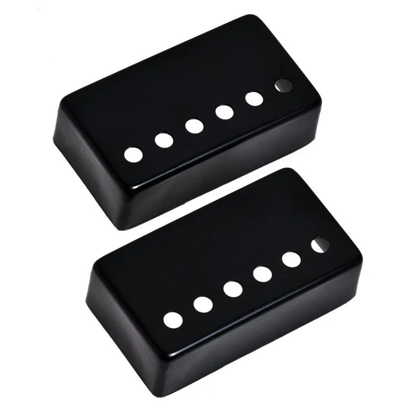 2pcs Chrome Metal Humbucker Pickup Cover 50/52mm for LP Style Electric Guitar Silver Black Gold Guitar Parts Accessories