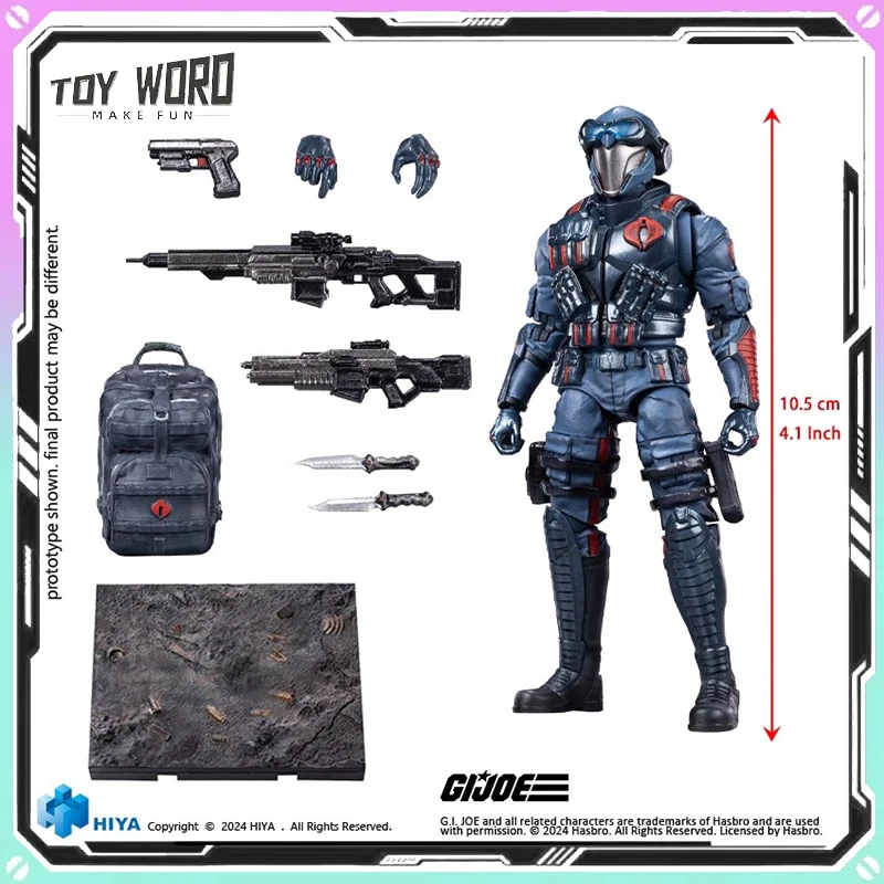 Nova figura de anime hiya 1/18 forças especiais basilisk amg0156 coleção de bonecos de ação modelo ornamento de quarto presente de aniversário