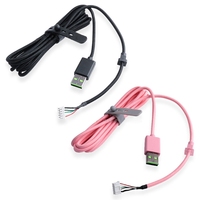 USB Gaming Headset Cable Wire for Razer Kraken Ultimate/Razer Kraken 7.1 V2 RGB/Razer Kraken V3 Wired/Kitty Edition