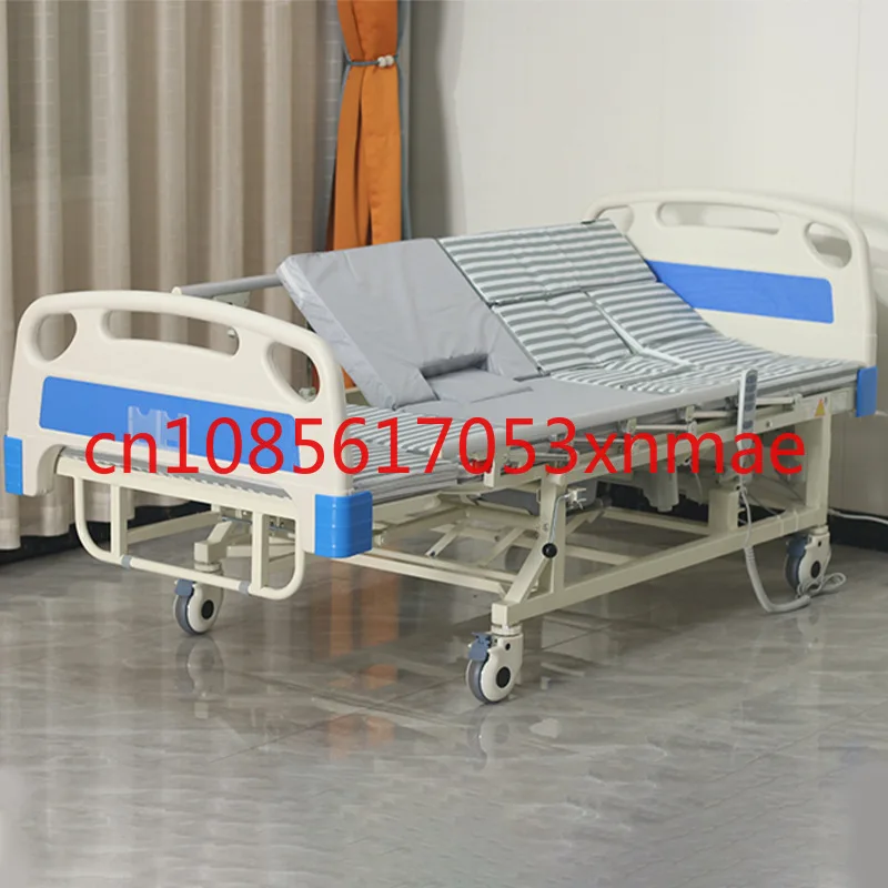 

Factory Supply Multi-Functional Nursing Bed Flashlight Dual Use Anti-Sideslip Therapeutic Bed Nursing Home Recovery Hospital Bed