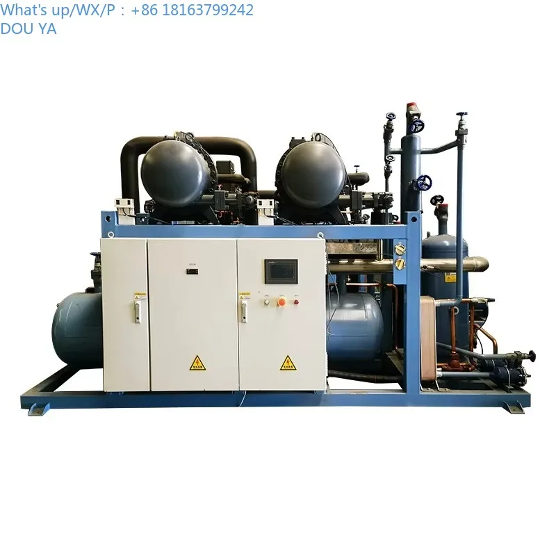 

China Factory Supply Hanzhong RC2-180B-ZP2 Low Temperature Two Parallel Condensing Unit With Screw Unit