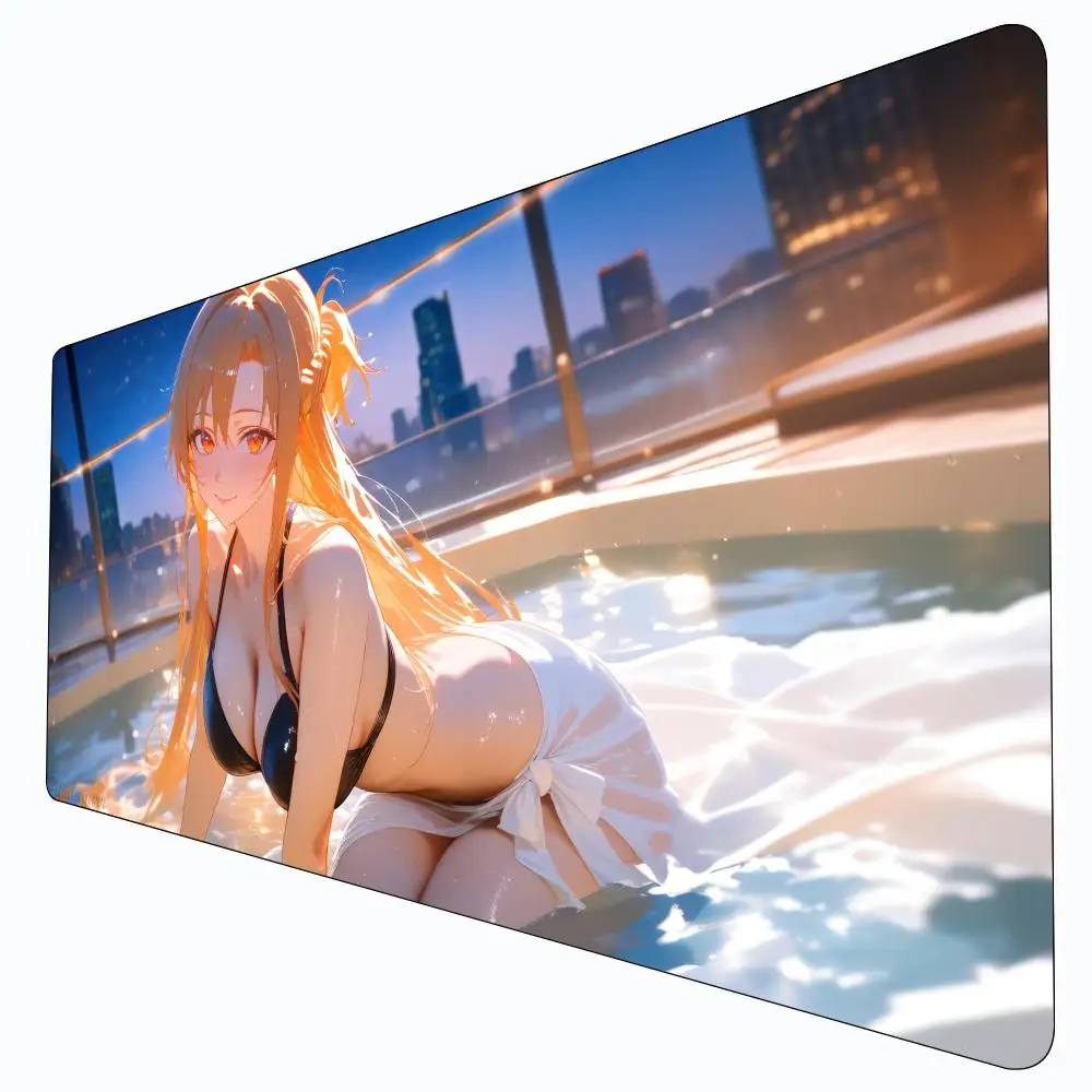 

Sexy girl perverted mouse pad 300*800MM Big butt mousepad desk mat extended thickened with rubber anti-slip Mice pads Office rug