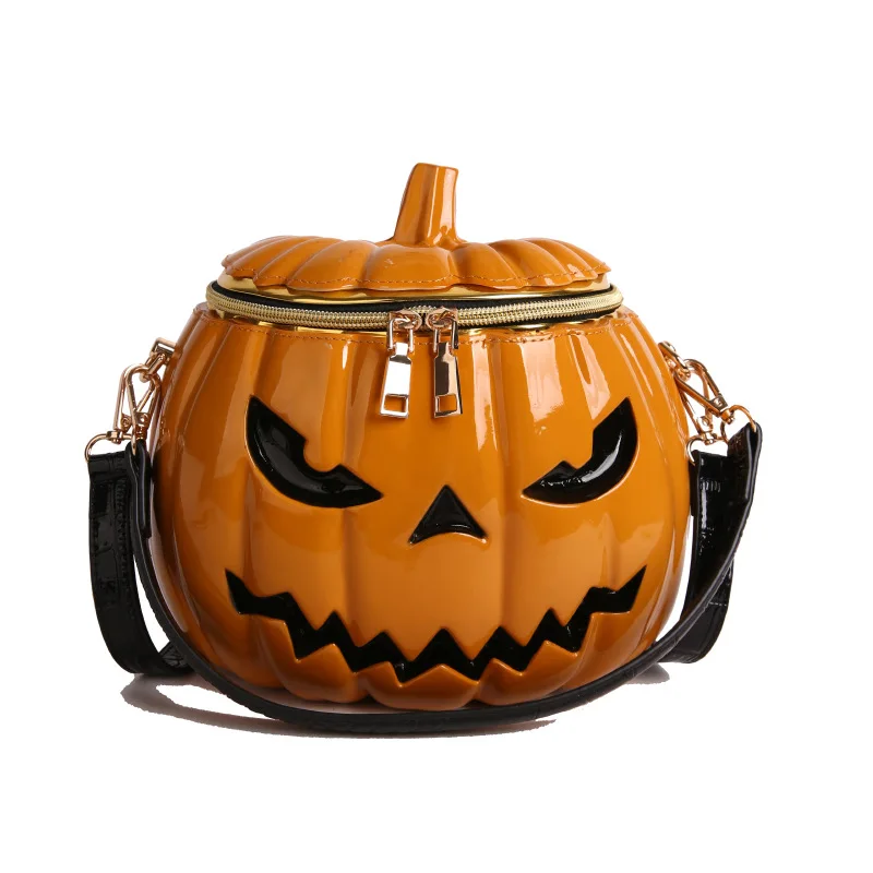

Funny simulation pumpkin bag niche high-quality Halloween handbag shoulder bag crossbody bag