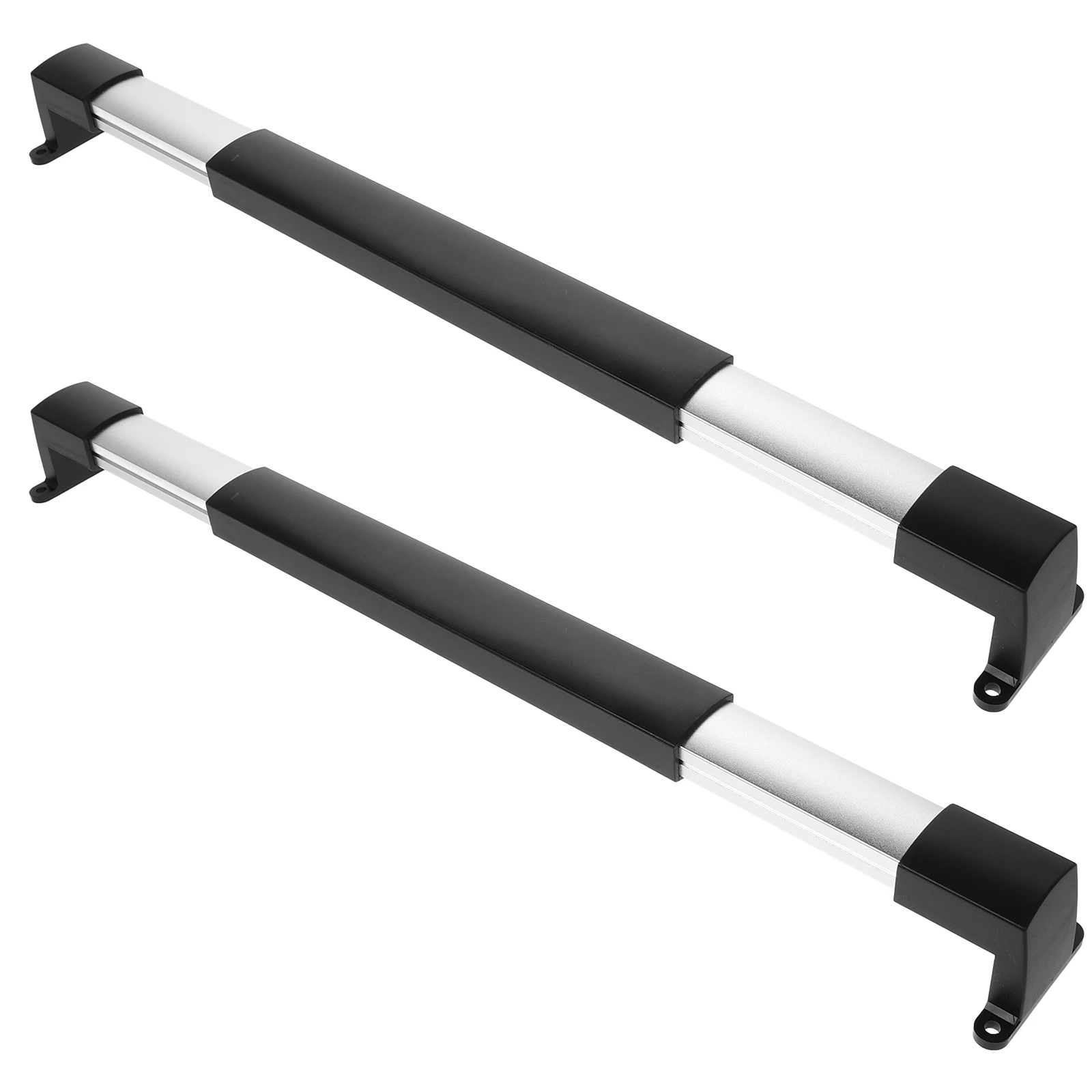 

1 set 1 Set Of Handle Aluminum Abs Material Easy Install Secure Grip For Camper Trailer Replacement Parts Durable Rv Grab Handle