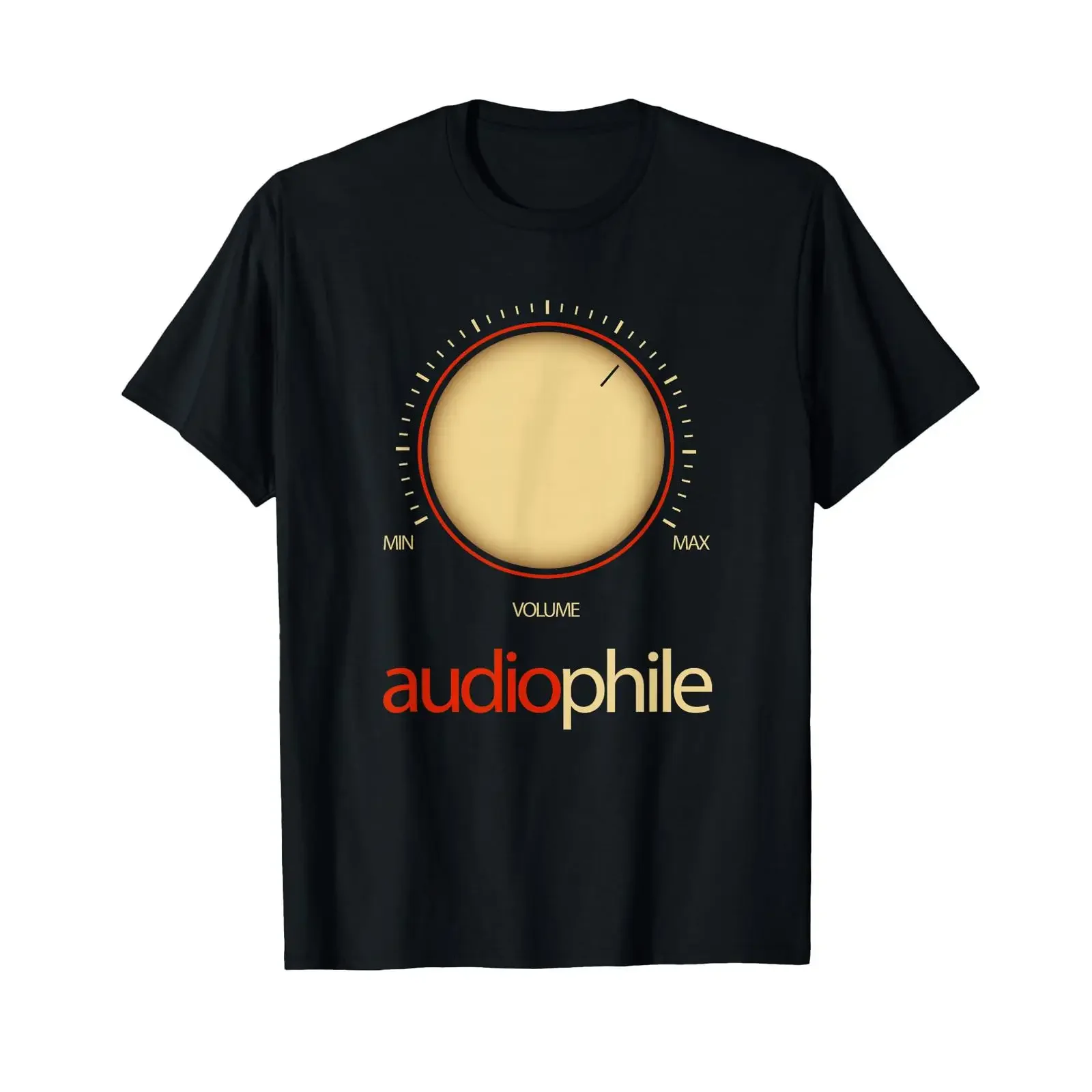 Amplifier Hi Fi Vintage Stereo Audiophile Volume T Shirt vintage Washed designer clothes Versatile homme fashion Breathable
