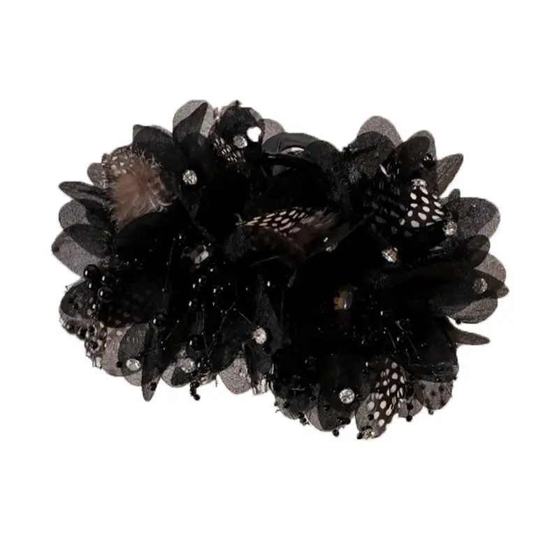 Französisch Stil Blume Quasten Haarnadeln Haar Clip für Frauen Dame Haar Styling Werkzeuge Haar Klaue Weibliche Neue Kopfbedeckungen Zubehör – Detail 10