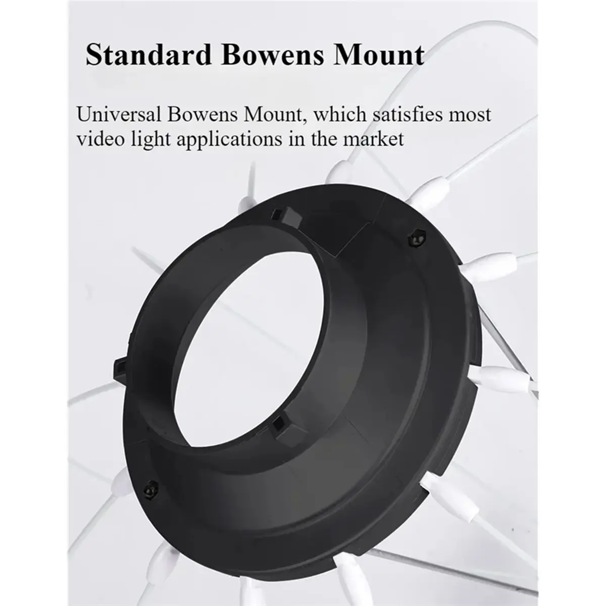 Y69A 2pcs 35cm Globe Lantern Softbox Mount Quick Ball Diffuser Ring Soft Light Modifier for Film Production, Video Shoots