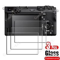 3PCS 9H Protective Tempered Glass For Sony Alpha 7C II A7C2 A7C R A7CII A7CR M2 Camera LCD Display Screen Protector Cover Film
