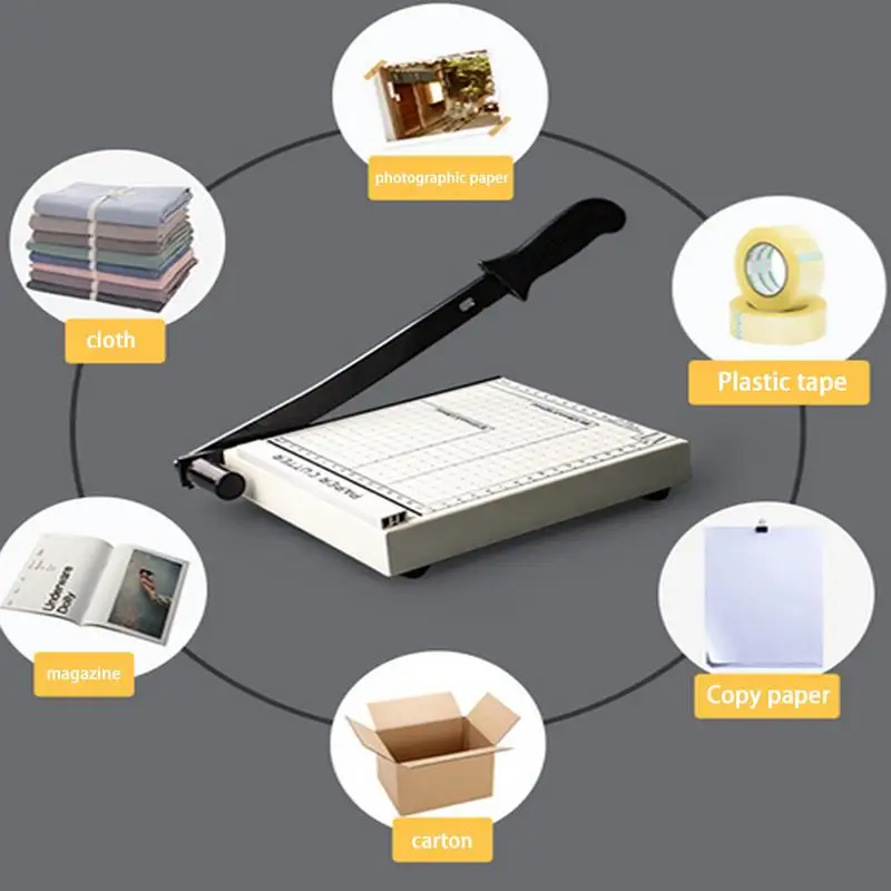 Paper Trimmer Manual Paper Trimmer Multifunctional Paper Cutter For Cardstock A4 Paper Trimmer For Crafting Classroom And Office