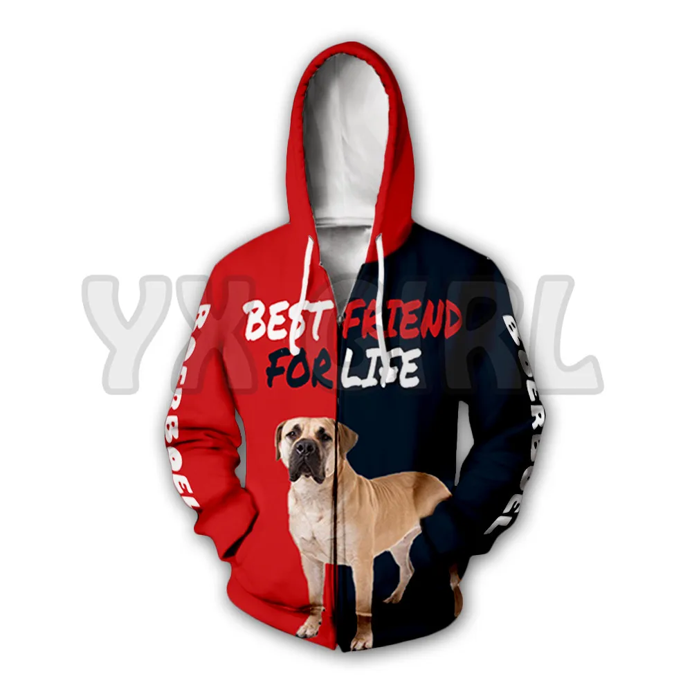 English Mastiff  3D Printed Hoodies Men For Women Unisex Pullovers Zipper Hoodie Casual Street Tracksuit