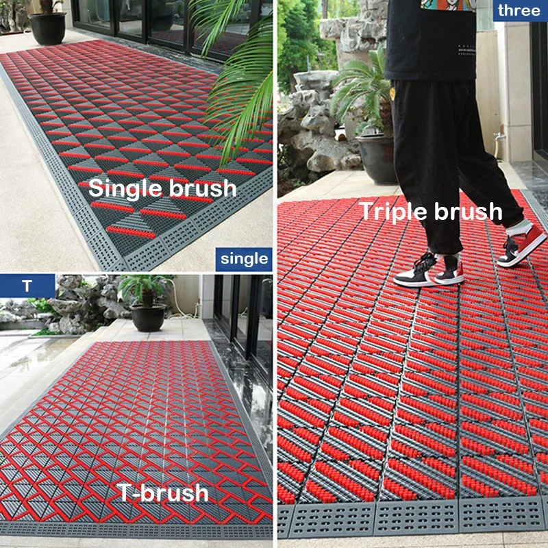 Snow and ice weather non-slip,Office Area Carpet,Outdoor Decoration,Shopping Mall,Door Mat for Entry，Family Hotel，Garage yard