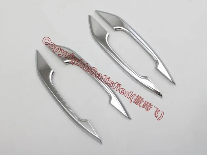 

Хромированная накладка на дверную ручку из АБС-пластика для Audi A4 2017 2018, автомобильные аксессуары, наклейки W4