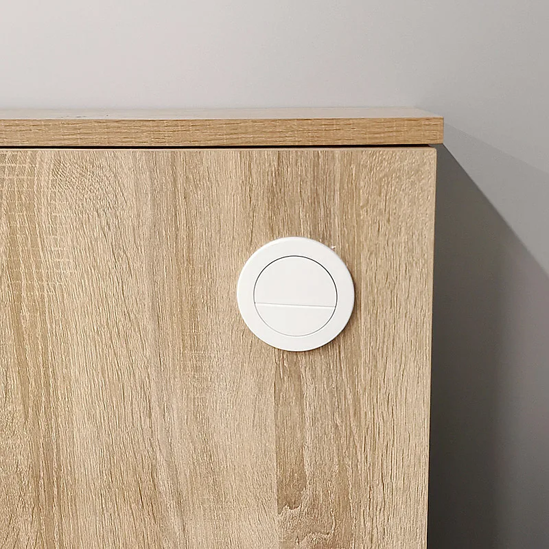 Pneumatic Drain Valve Button Dual Drain Switch,Cabinet Toilet Large Button Compatible With GEBERIT 116.042 055 Hidden Water Tank