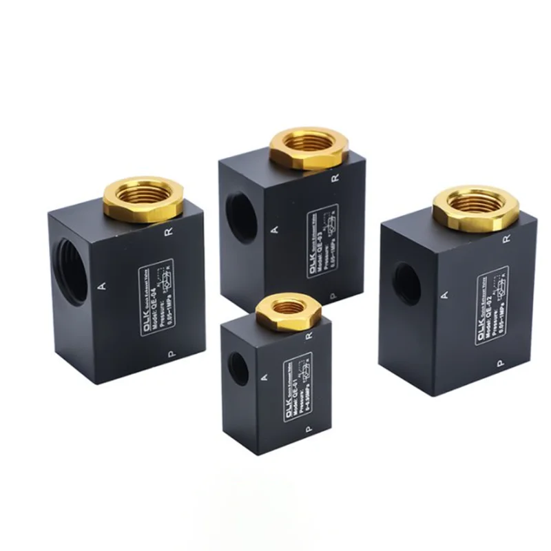 

One way type QE series female QE-01 QE-02 QE-03 QE-04 aluminum Air Quick Exhaust valve for cylinder