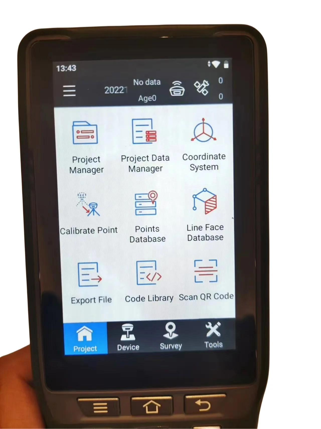 P9IV/P9III Controller For FOIF/stonex/Unistrong GPS RTK For Land Surveying Include Software