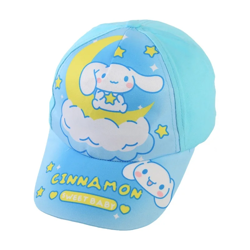 New Sanrio baseball cap, student outdoor sports sunscreen cap, printed breathable adjustable, essential for school