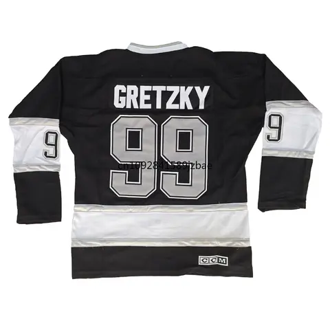 Maillot Wayne Gretzky américain Los Angeles maillots de hockey sur glace rétro 19 maillot Butch Goring tout pull de Sport cousu nous M-3XL