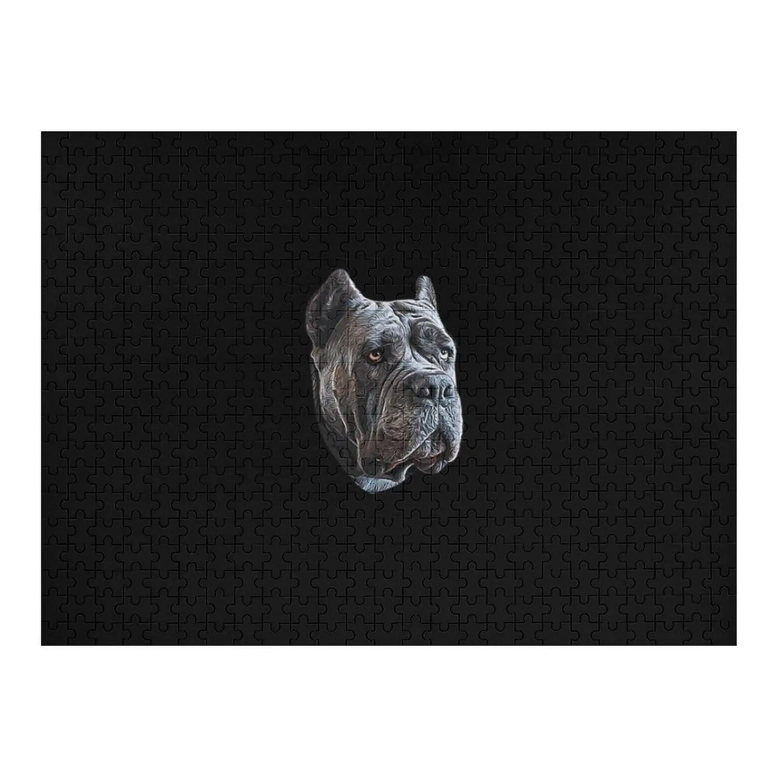 أحجية الصور المقطوعة الفنية ذات الوجه الأزرق من قصب كورسو، ألغاز الهدايا الشخصية