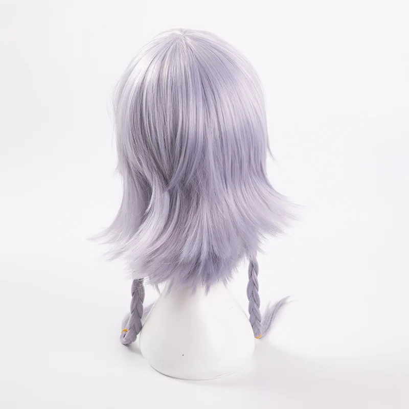 Wig Sixteen Nights Sakuya Oriental Project Anime Wig Slant Bangs Cosplay Wig
