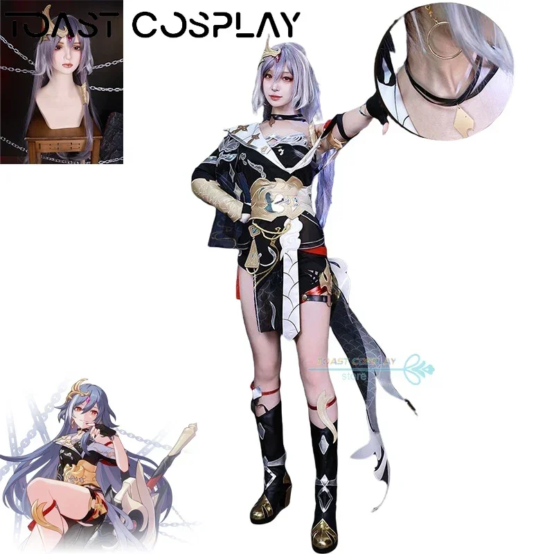 Fu Hua Cosplay Game Honkai Impact 3rd Fu Hua Ruler of Sentience Cosplay Costume Dress Anime Role Play Party Clothes