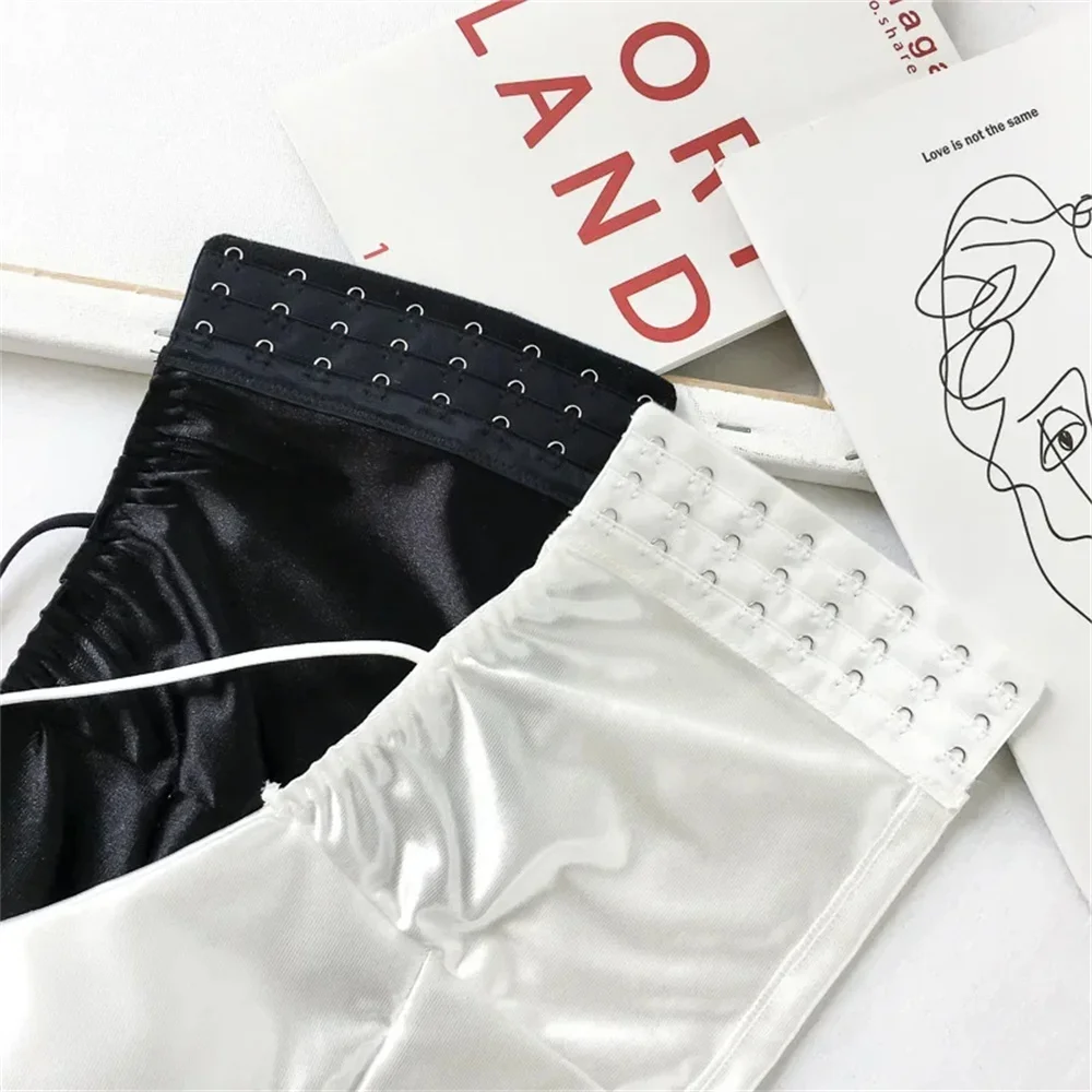 Sexy Bra Satin Women's Short Wireless Crochet Underwear Underlay Undergarments With Anti Glare And Beautiful Back Straps image 4