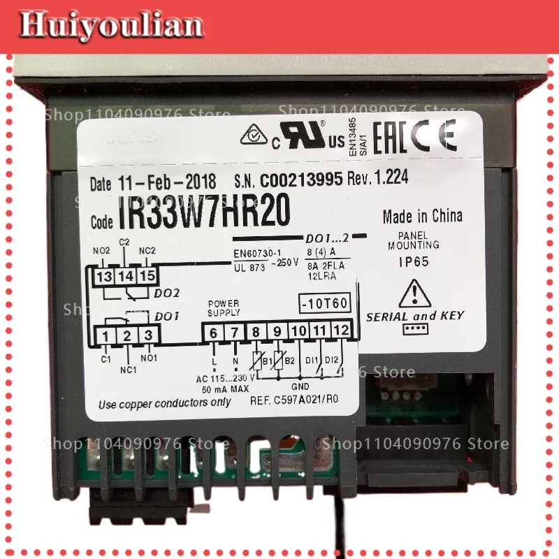 Thermostat IR33 IR33W7HR20 220V voltage