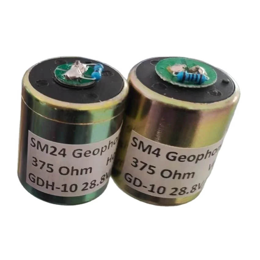 GD-SM24 Geophone 10Hz Geophone Geophysical Instruments  Detector  Vibration Sensor