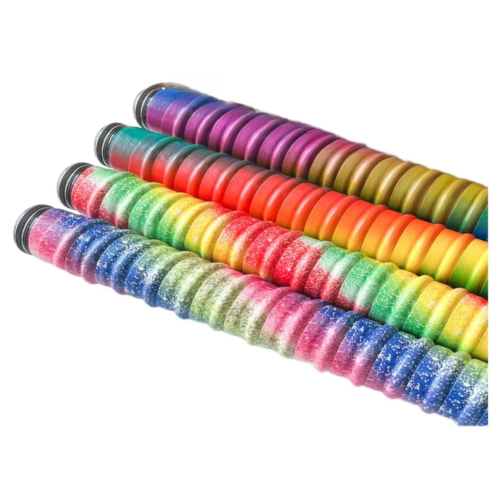 2PCS EVA Foam Ribbed Grip Wrap for Fishing Rods For Sports Rackets and Fitness Gear with Sweat Absorbing Design