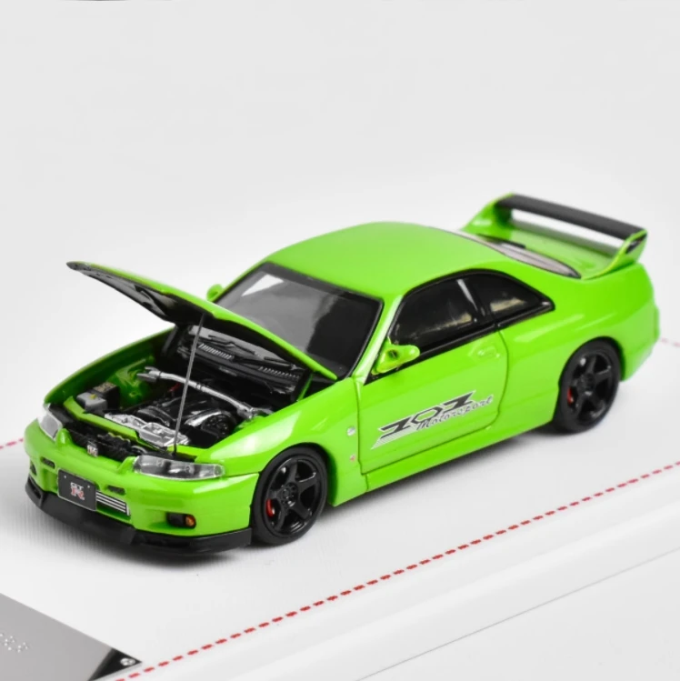 Focal Horizon FH 1:64 GTR R33 Skyline, cubierta frontal abierta, modelo de coche