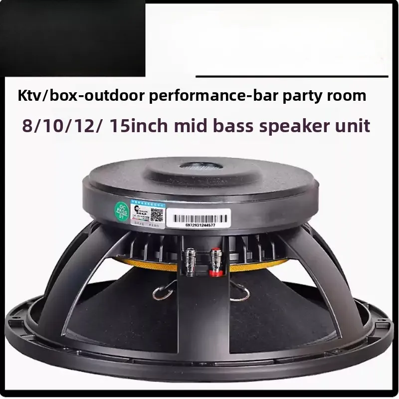15‑Inch Woofer 1000W 220 Magnet 100 Core High Power Stage Full‑Range Medium Bass Speakerd