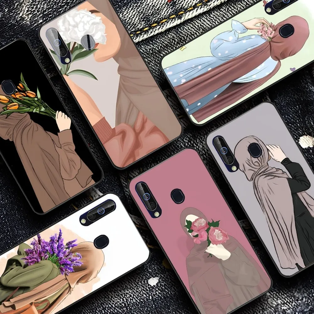 

Muslim Arabic Girl Phone Case For Samsung A 10 11 12 13 20 21 22 30 31 32 40 51 52 53 70 71 72 73 91 13 Shell