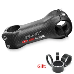 Ultra Light Carbon Fiber MTB Bicycle Stem Mountain/Road Bike Parts Angle 6 Degree 70/80/90/110/110/120mm