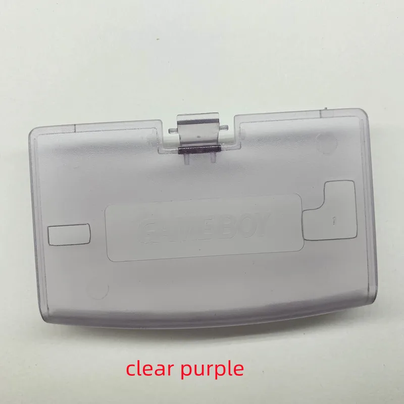 배터리 커버 케이스 gba용 배터리 커버 뚜껑 도어 교체용 GBA 게임보이 어드밴스용 후면 도어 케이스, Nintend Gameboy Advance 배터리커버