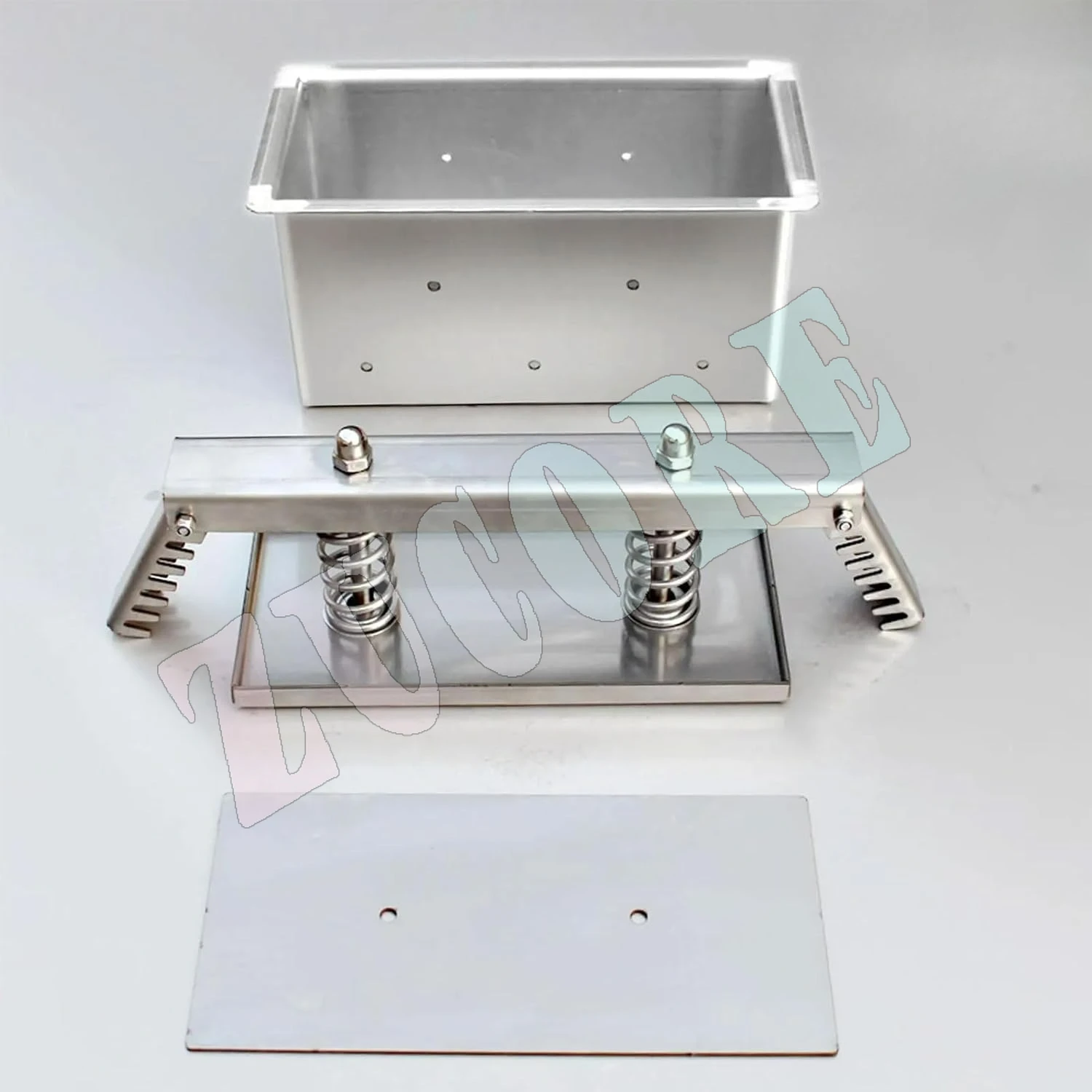 

1 кг сырой формы для прессования мяса из нержавеющей стали двойного давления, пружинный инструмент для изготовления ветчины, бекона, стальная машина для прессования мяса обеда