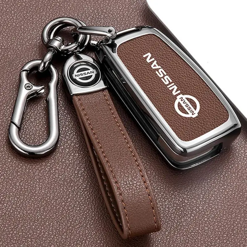 

Car Key Case Cover Protect Shell Bag For Nissan X-Trail Juke Qashqai J11 Micra Pulsar Murano Maxima Tiida Altima Quest Geniss