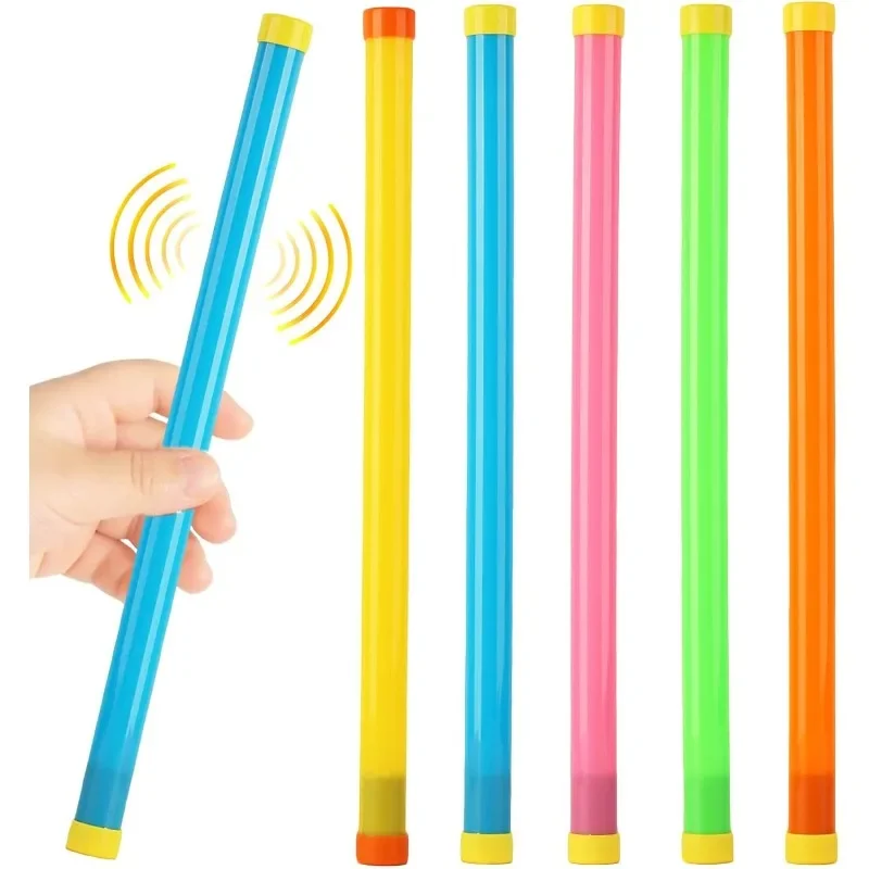 5Pcs Groan Tube Noise Makers - Noisemakers Groan Sound Stick Toy (Random Color) Plastic Shaker Children's Fun Toy Fart Stick Toy