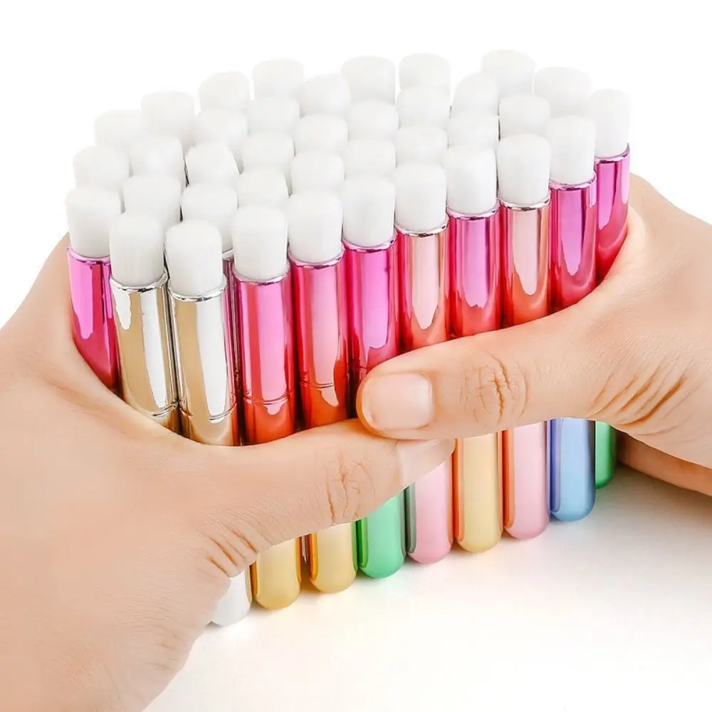Cepillo de espuma degradado multicolor para eliminar puntos negros, cepillo para limpiar pestañas postizas, herramientas de maquillaje, cepillo para pestañas suaves