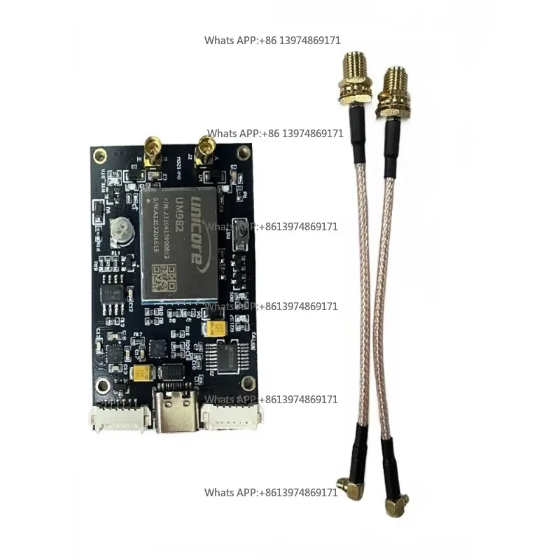 UM982 RS232 RS485 PPS Development Board High-Precision Full-System RTK Positioning Base/Mobile Station Car Navigation System