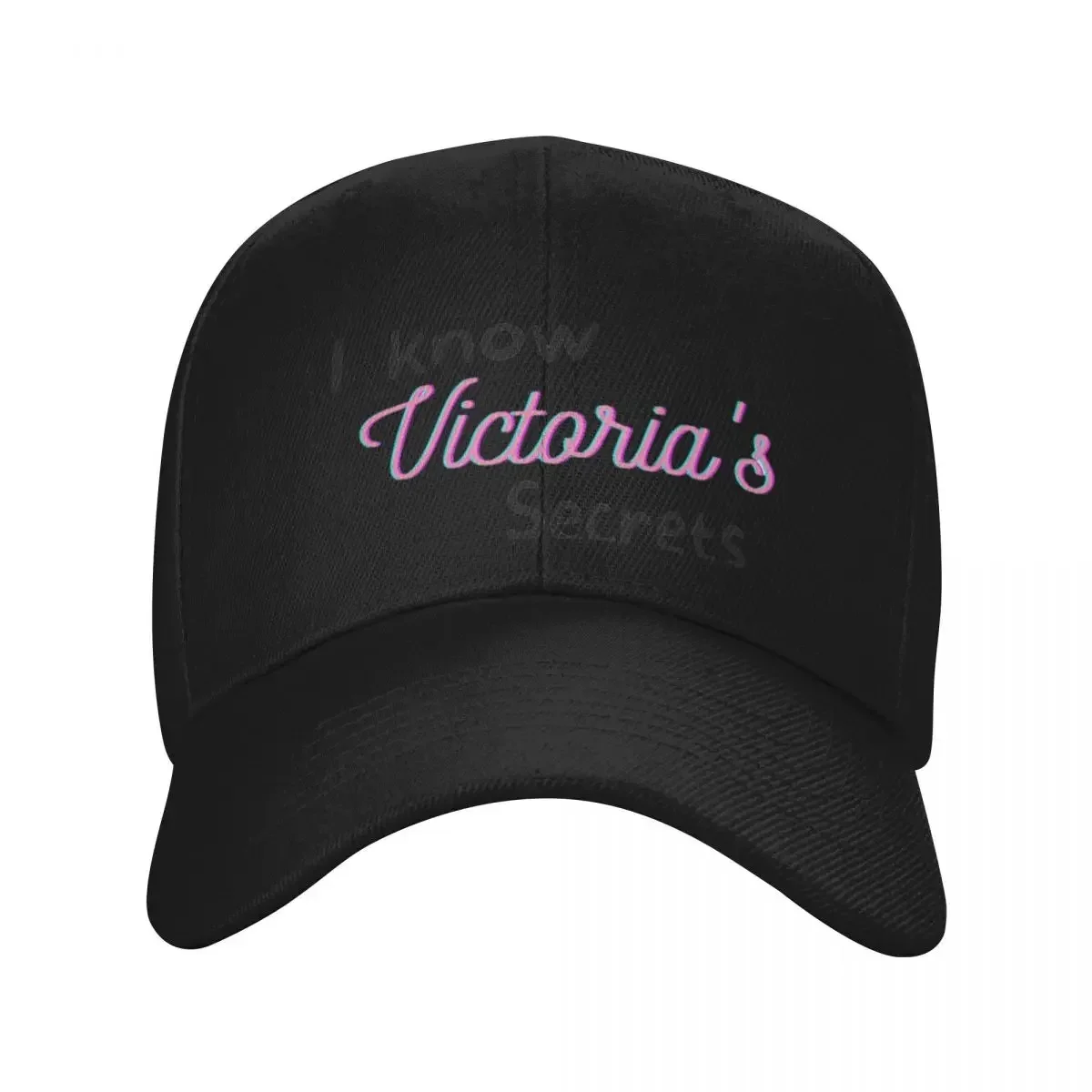 

shh.. victoria's secrets Baseball Cap Hat Luxury Brand Rave Vintage Ladies Men's