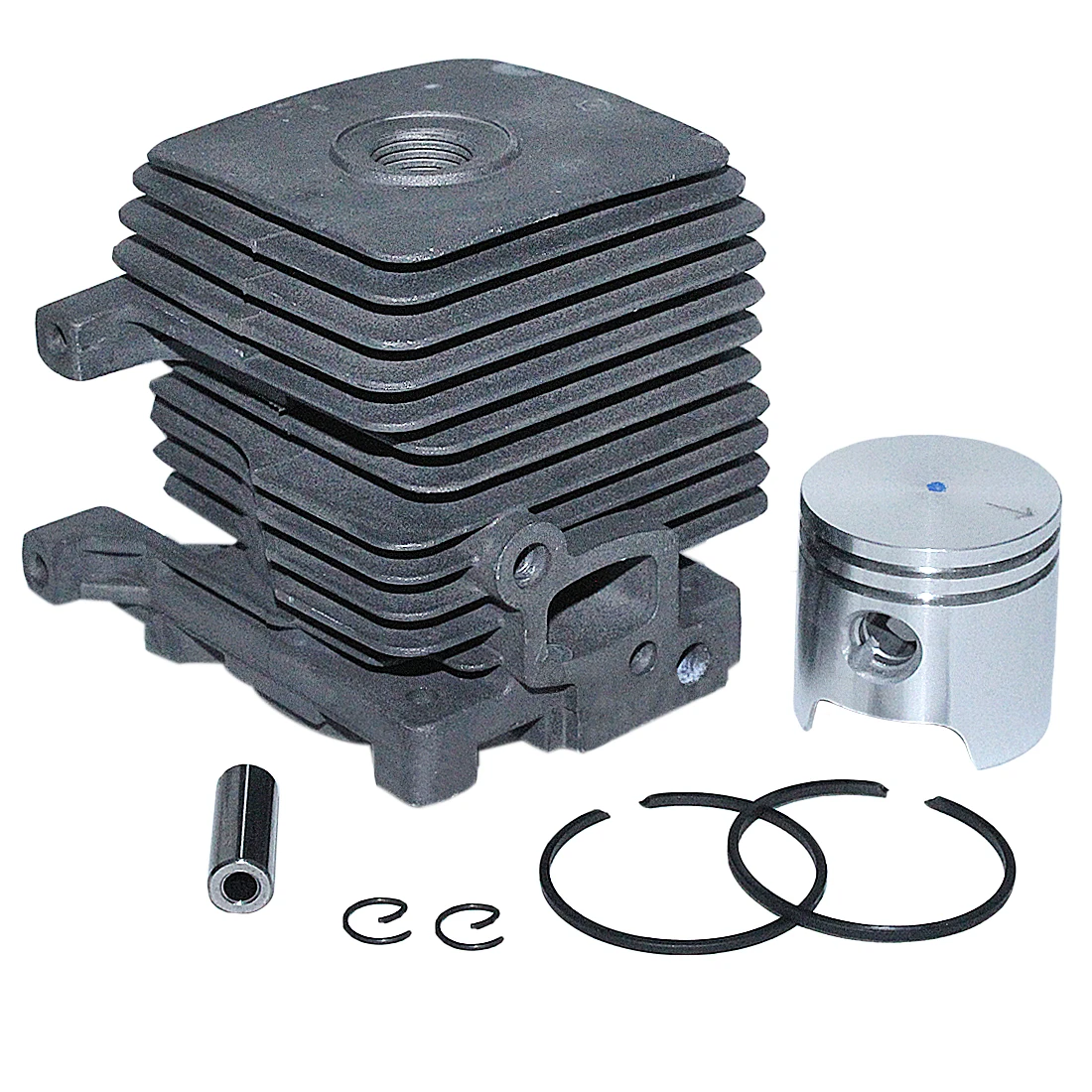 Bobina de ignição de pistão de cilindro de 34mm com kit de vela de ignição de linha de filtro de combustível para aparador Stihl FS55 FS45 FS38 4140 020 1202