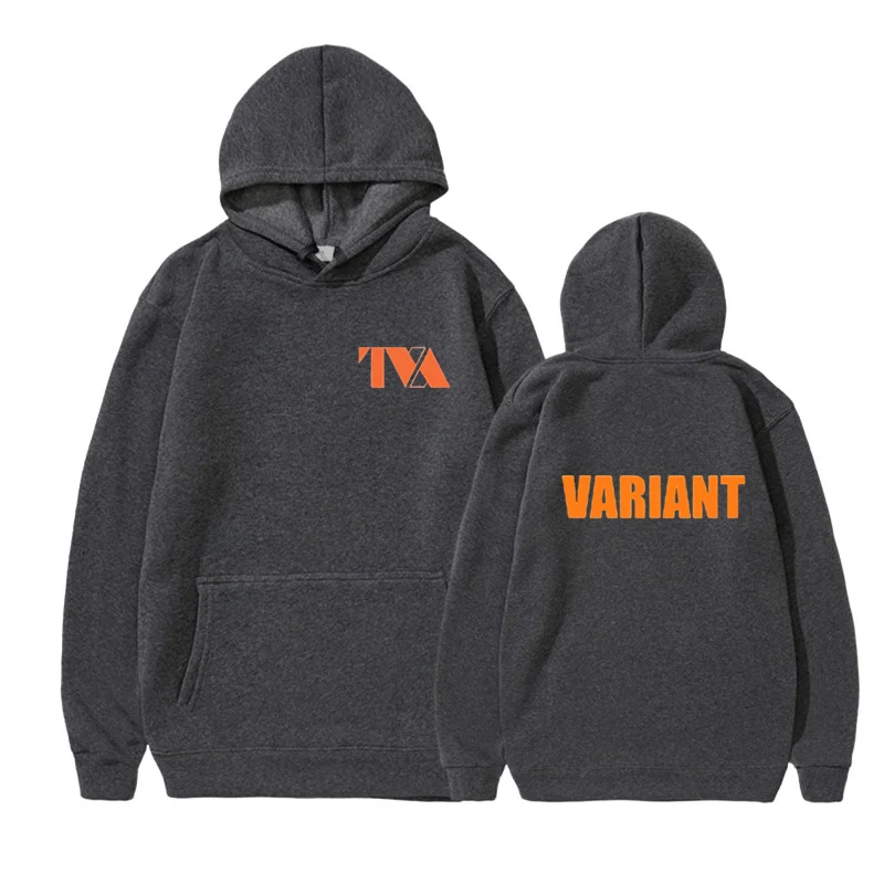 LOKI Hoodies TVA VARIANT Letter Print Streetwear Men Women Fashion Oversized Hoodie unisex Sweatshirts Pullover Tracksuits