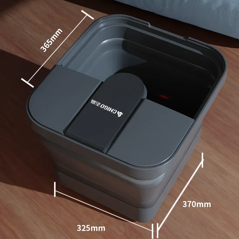 ذكي التلقائي تدليك للطي القدم تمرغ دلو الكهربائية المنزل درجة حرارة ثابتة التدفئة الصحة القدم تمرغ حوض