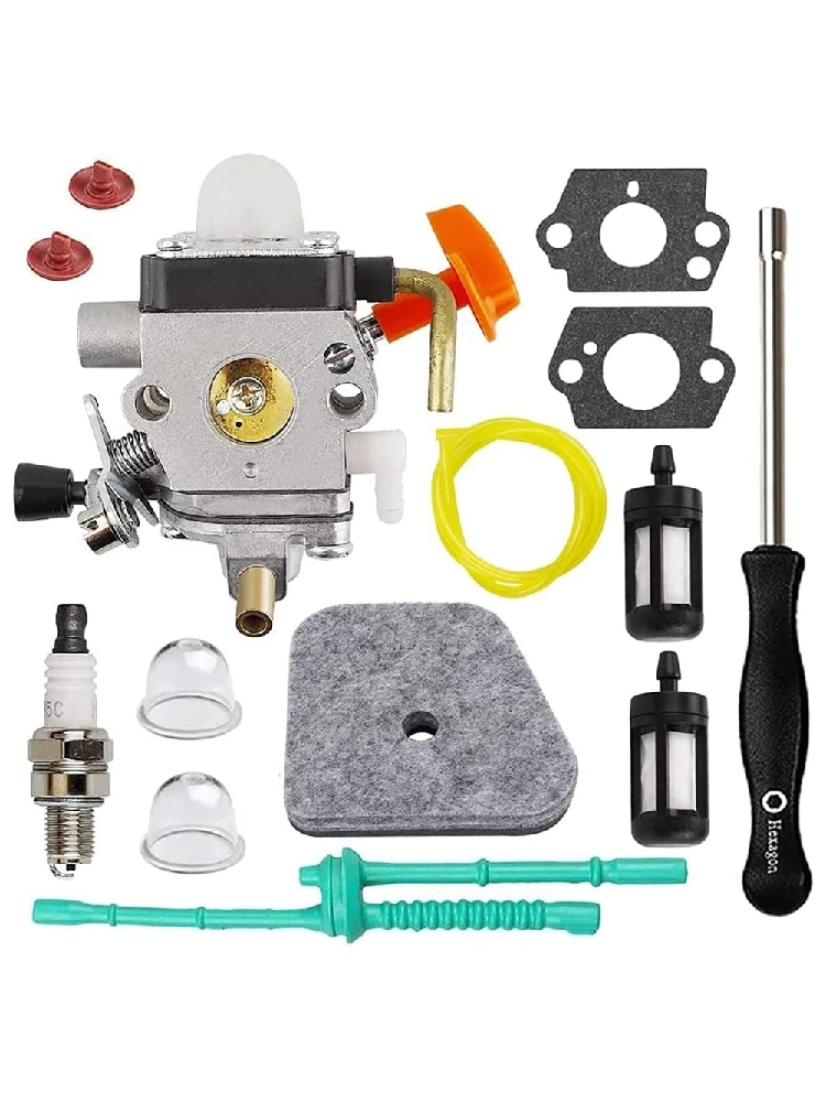 Kit de carburateur A64Z pour STIHL FS90 FS110 HT101 FS130 FS100 = KM110R KM130 HL100 HT100 FS130R FS87 FS100R HL90, tondeuse à carburateur