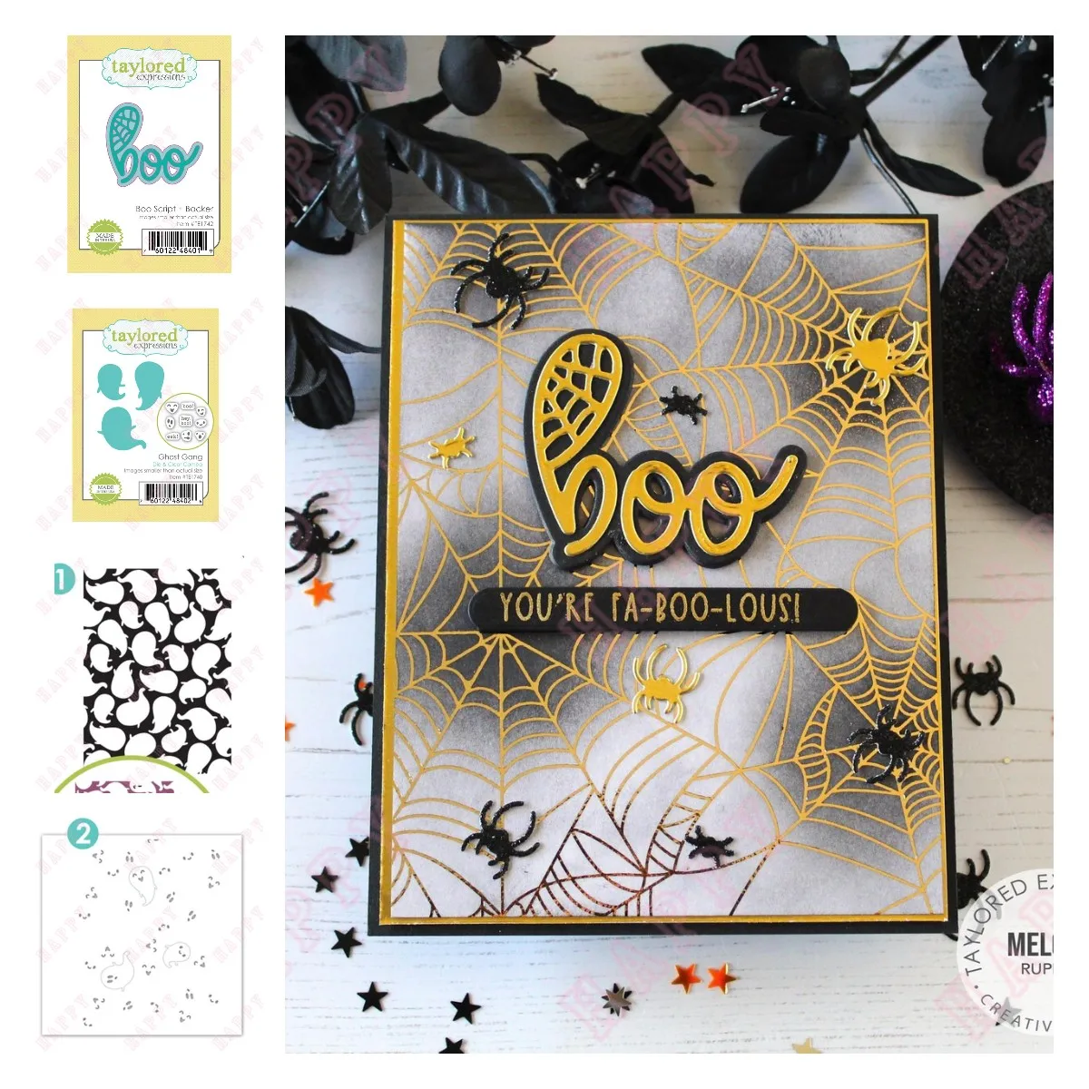 Halloween Metalls chneid stempel Briefmarken Schablone Boo Bündel manuelle Gruß karte handgemachte Sammelalbum Tagebuch Dekoration Präge vorlage