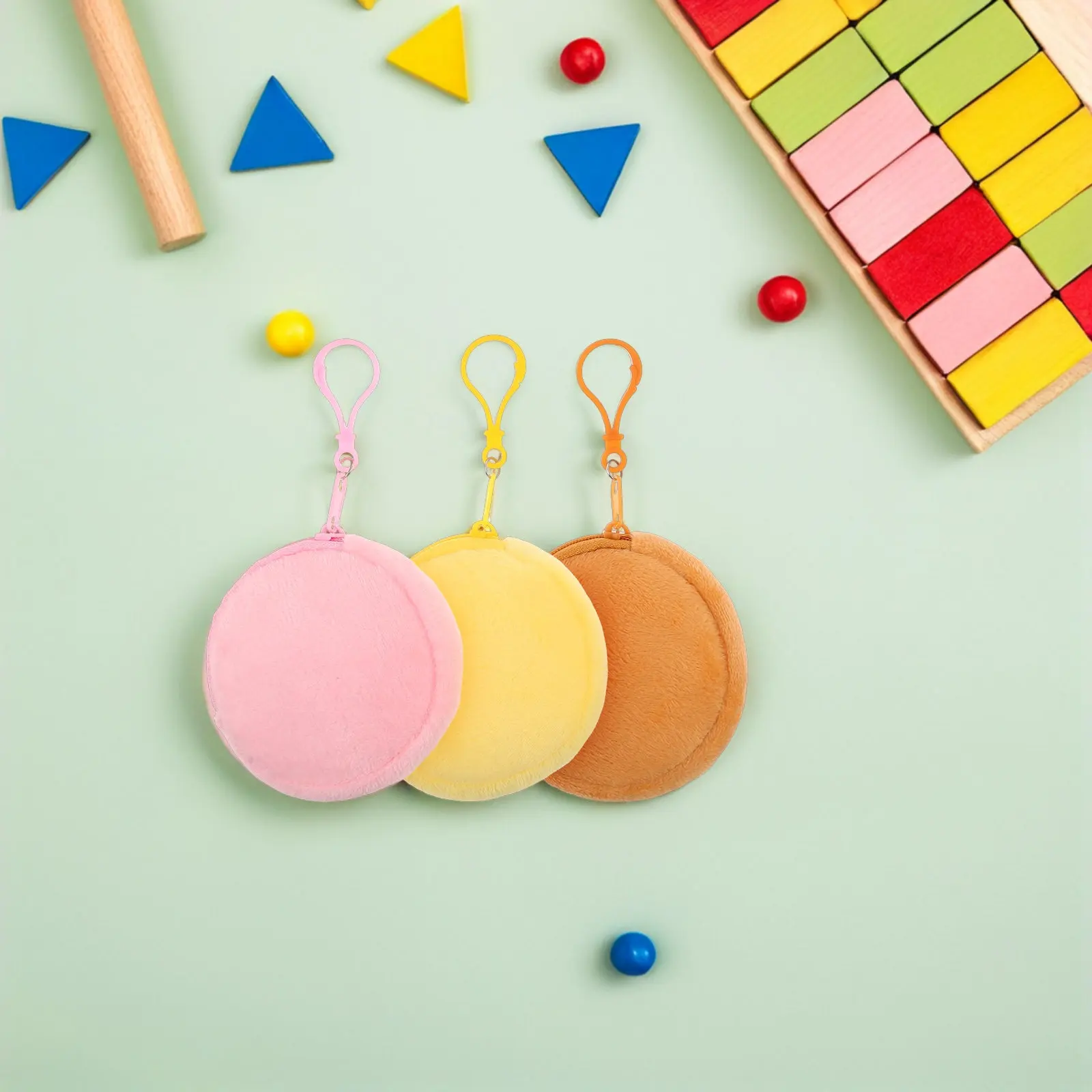 6Pcs Mini Coin Purse Set for Girls Kids Cute Small Wallet Pouch Halloween Christmas Party Gift