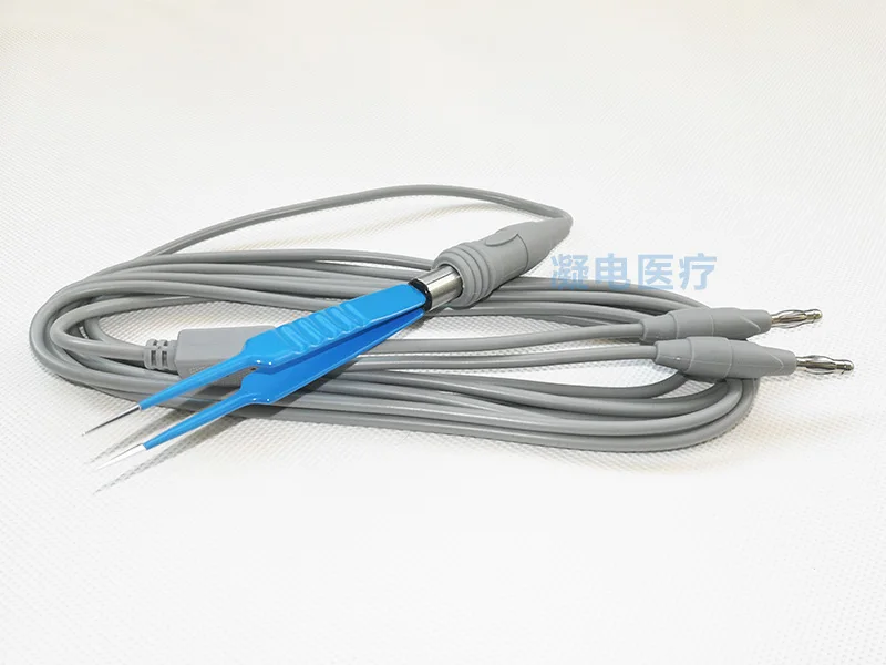 Bipolar electrocoagulation tweezer connection cable LEEP Lipo knife HF electric knife lead compatible with Springer coagulator t