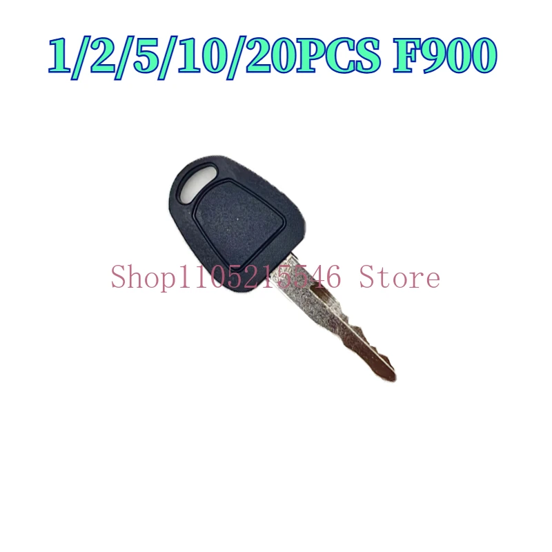 Excavator Heavy Equipment Ignition Start Switch Door Lock for 1/2/5/10/20PCS F900 Ignition Keys 7006802 Eli80-0128